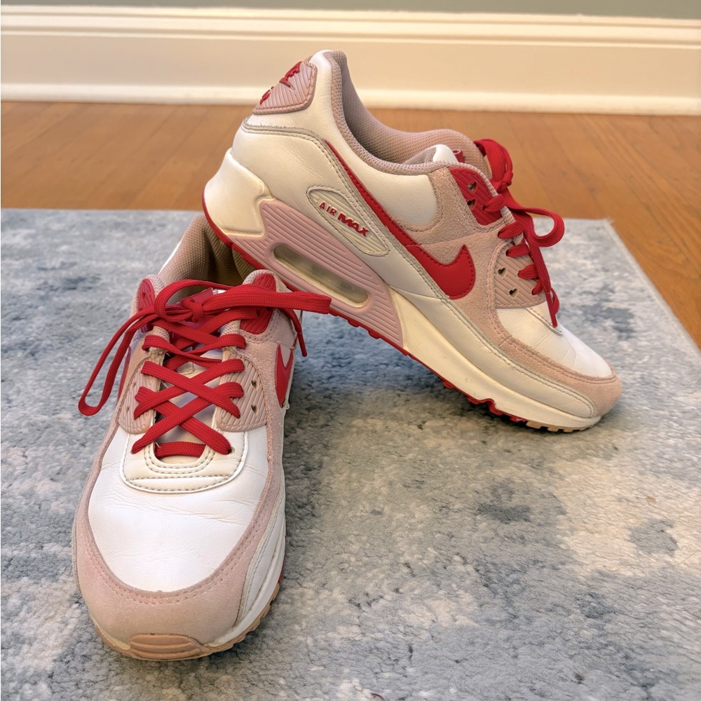Nike Air Max 90 Valentine’s Day 2021 Sneakers, Women’s size 10 - Picture 2 of 14